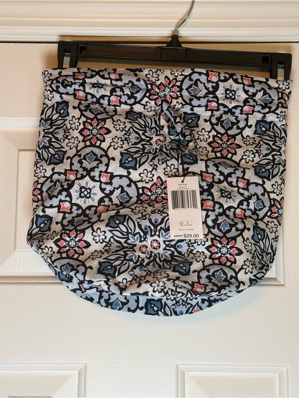 NWT Vera Bradley Ditty Bag Lisbon Medallion Drawstring Travel Bag